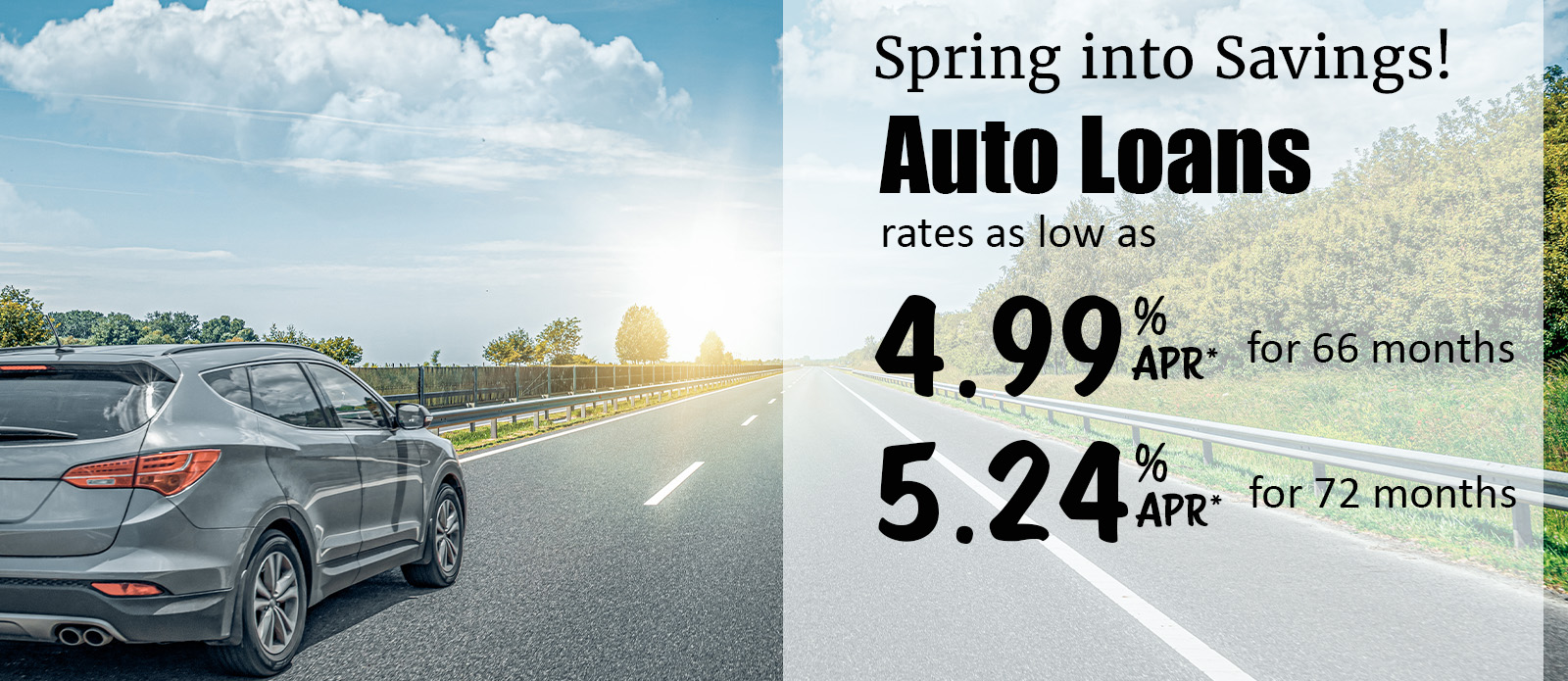 Educators Credit Union auto loan promotion